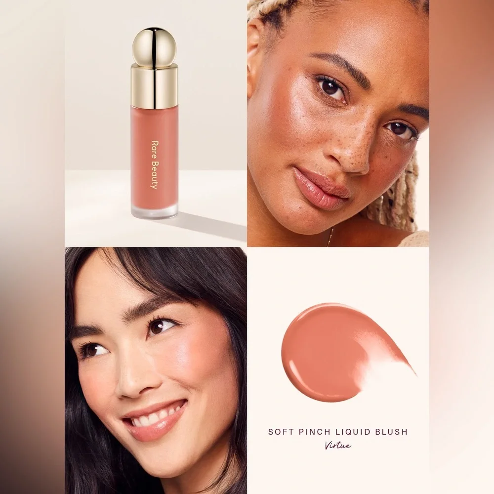 Rare Beauty Soft Pinch Dewy Liquid Blush - Virtue